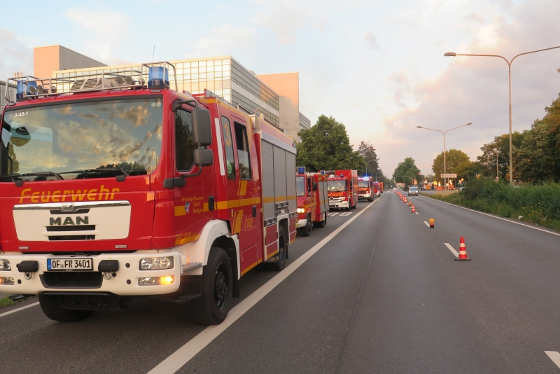 Auslösung  Brandmeldeanlage mit bestätigtem Feuer