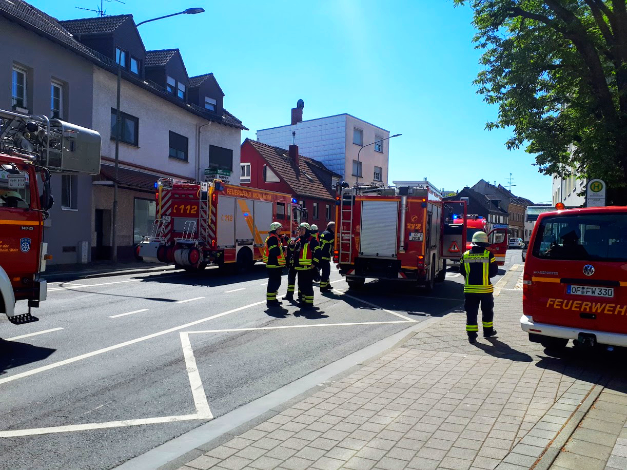 Ausgelöste Brandmeldeanlage