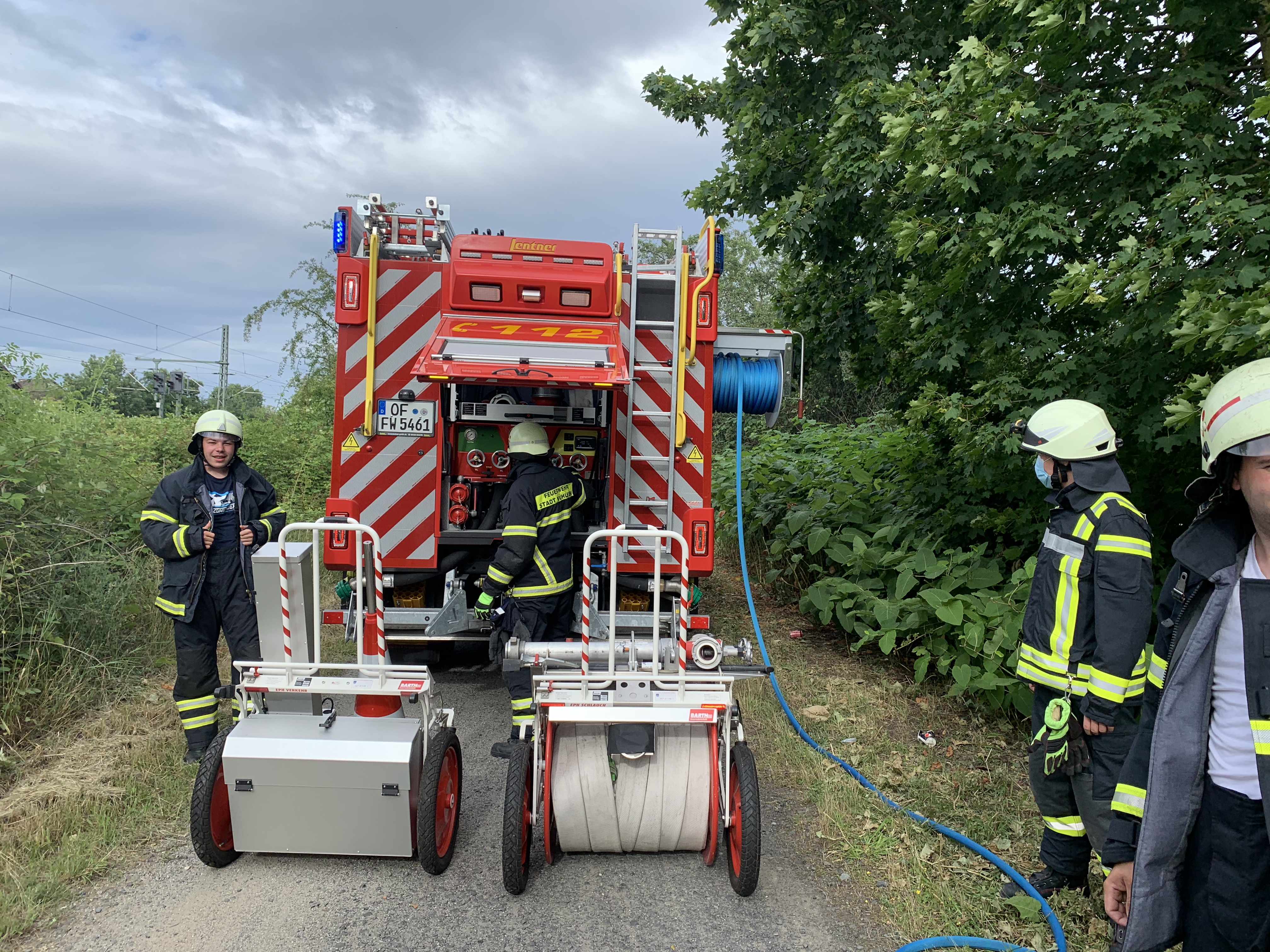 Böschungsbrand