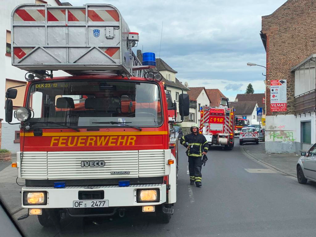 Ausgelöste Brandmeldanlage