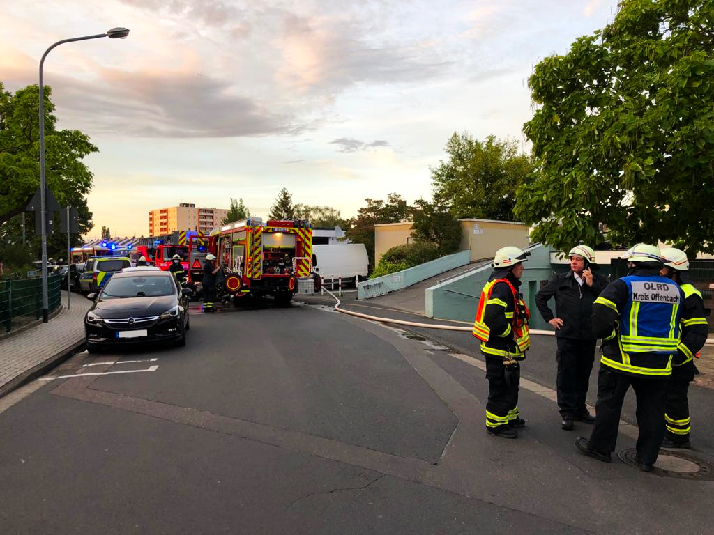 Anforderung Löschzug Mühlheim