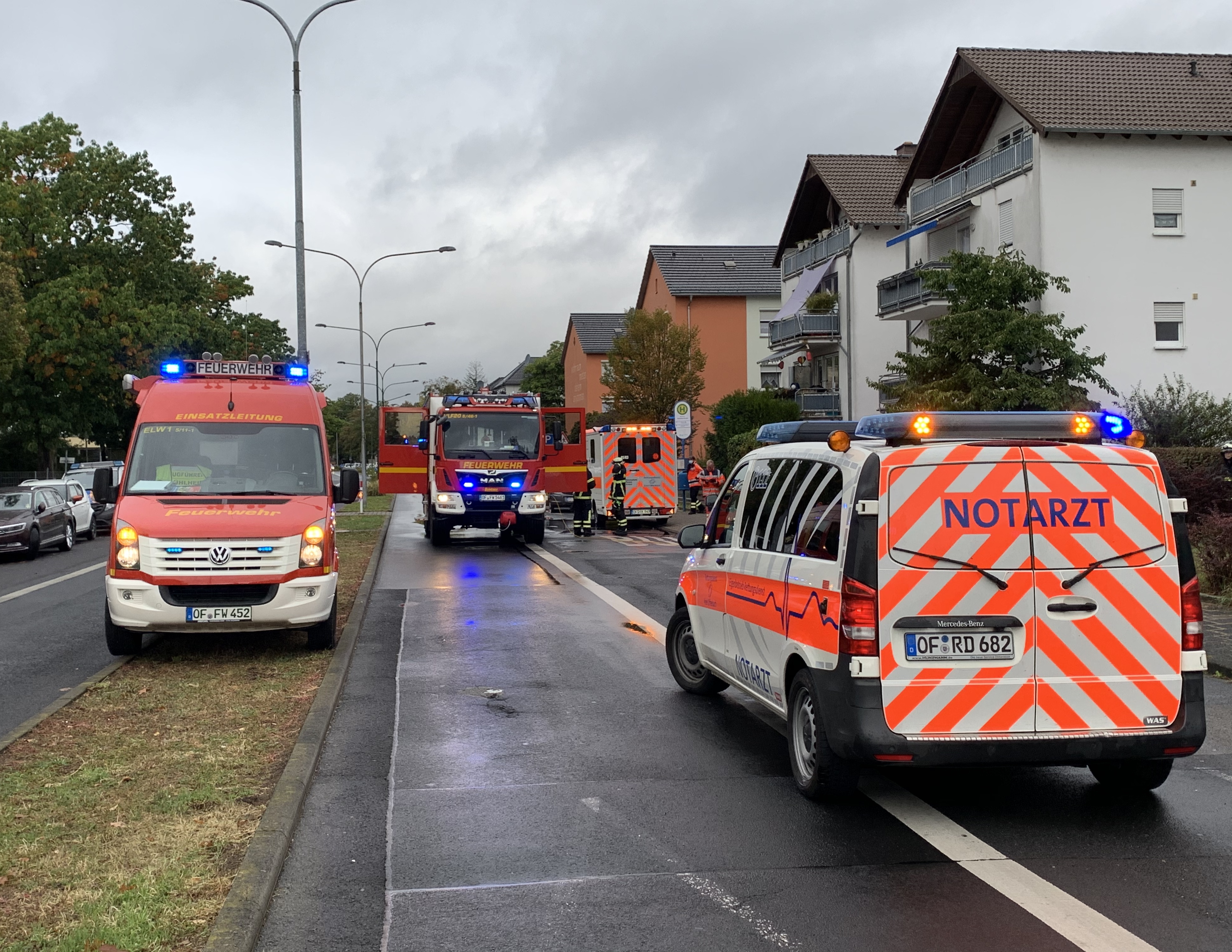 Feuer - Menschenleben in Gefahr