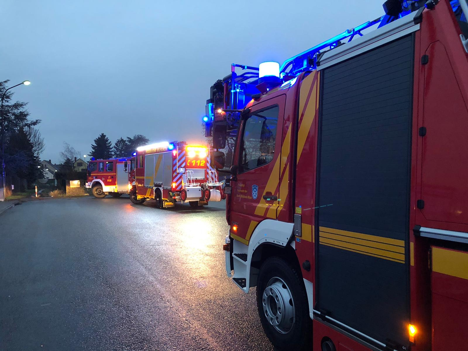 Ausgelöste Brandmeldeanlage
