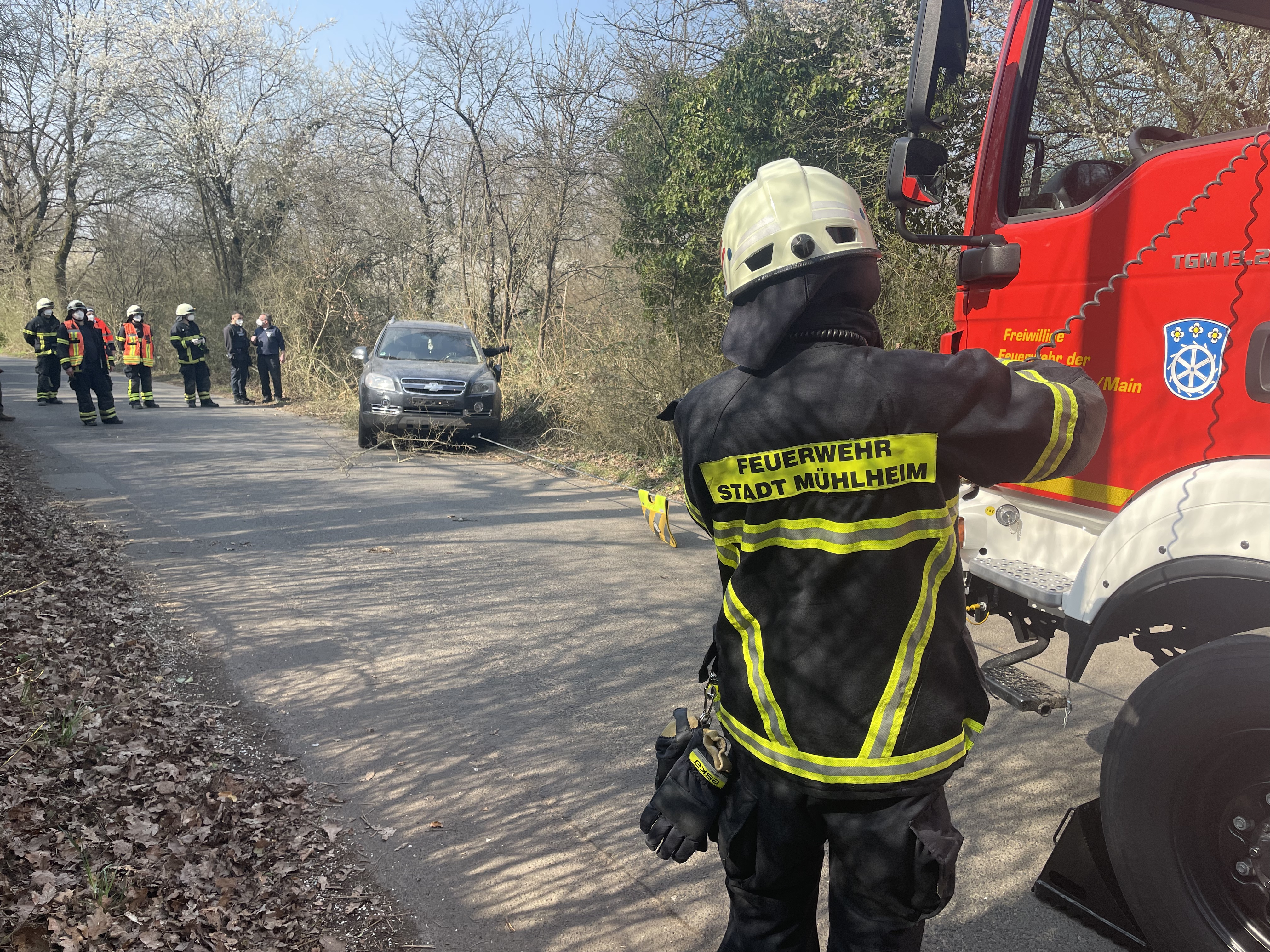 Verkehrsunfall- 2 Personen verletzt