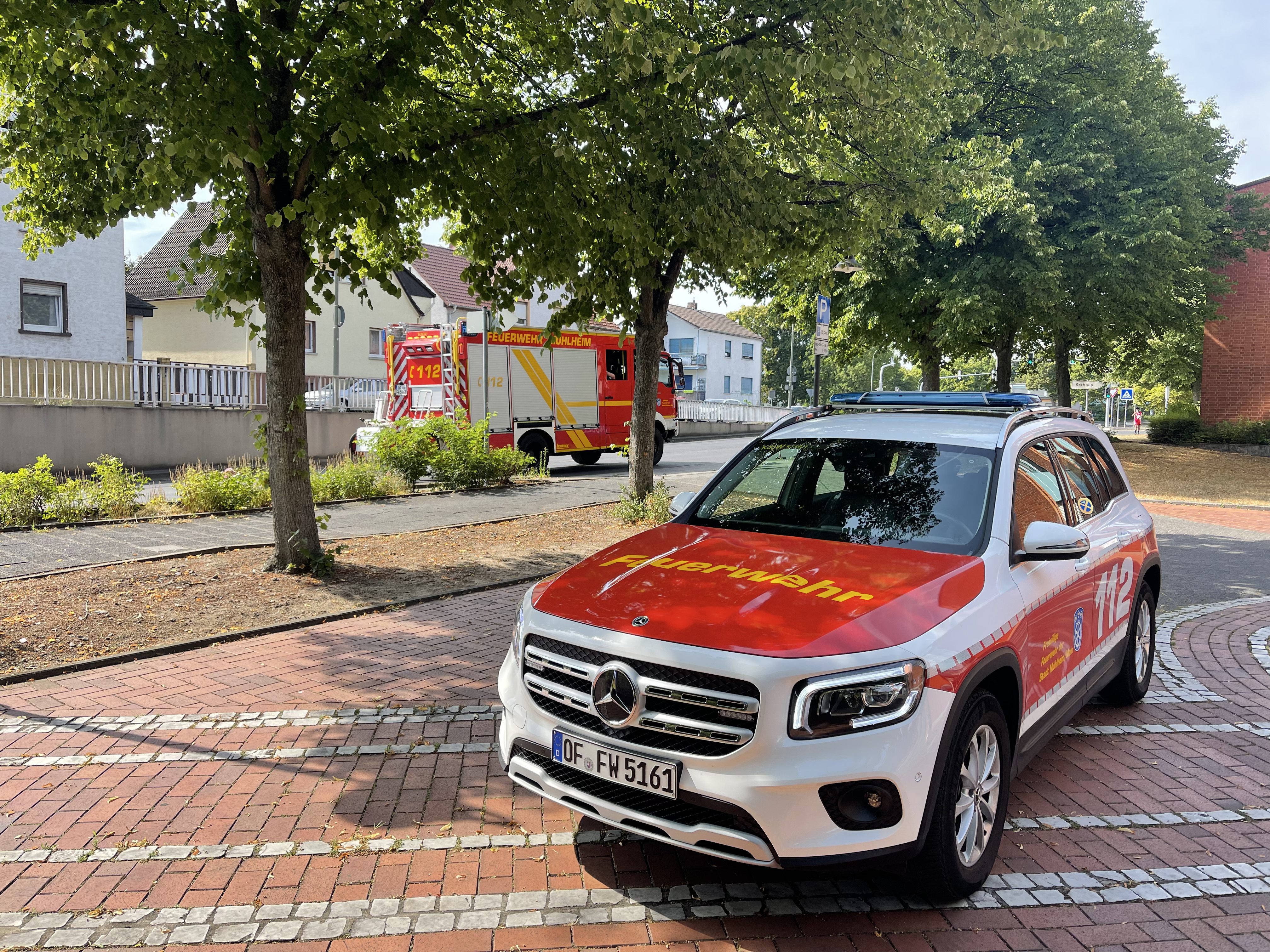 Ausgelöste Brandmeldeanlage