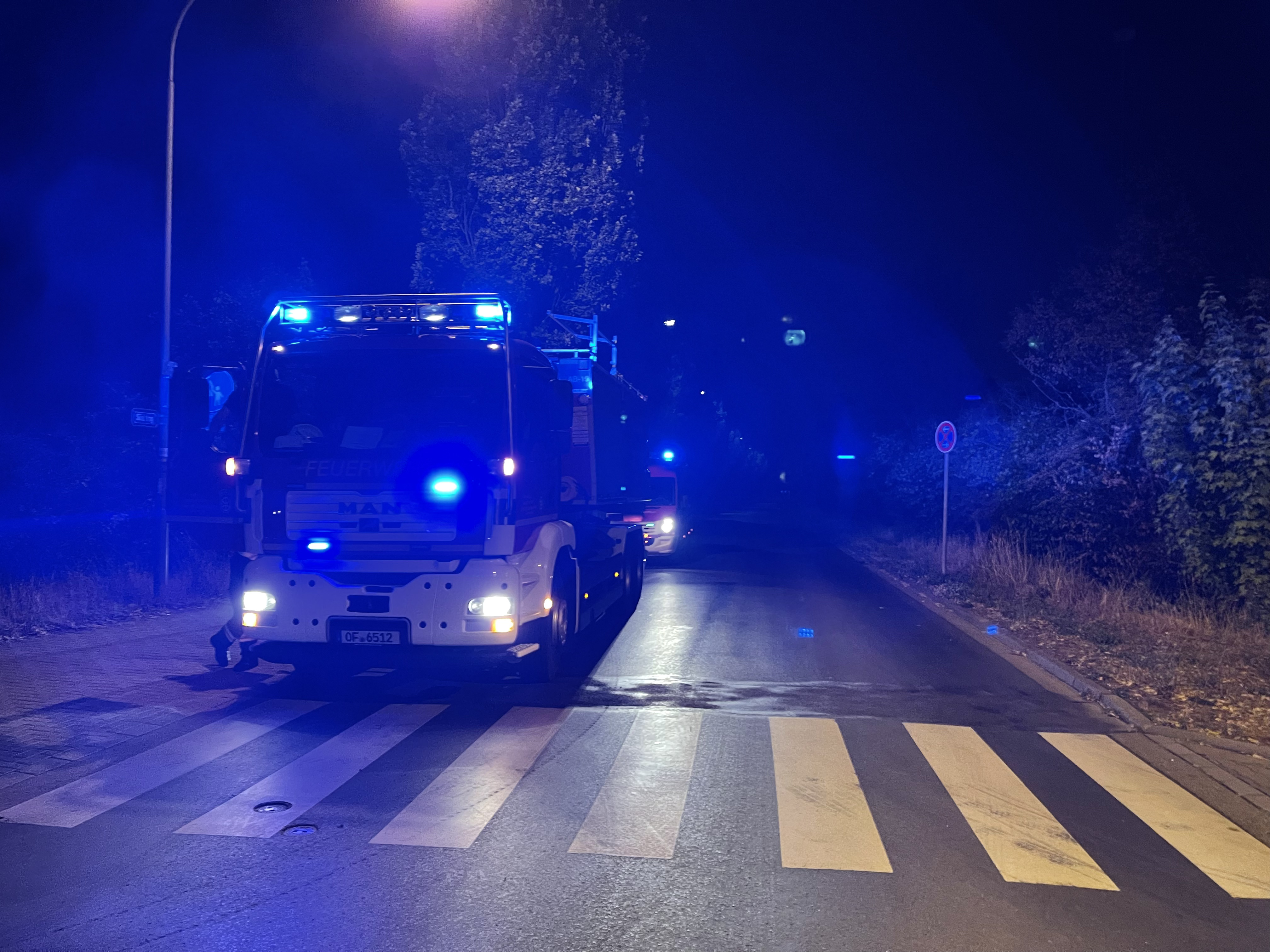 Unklare Rauchentwicklung im Wald