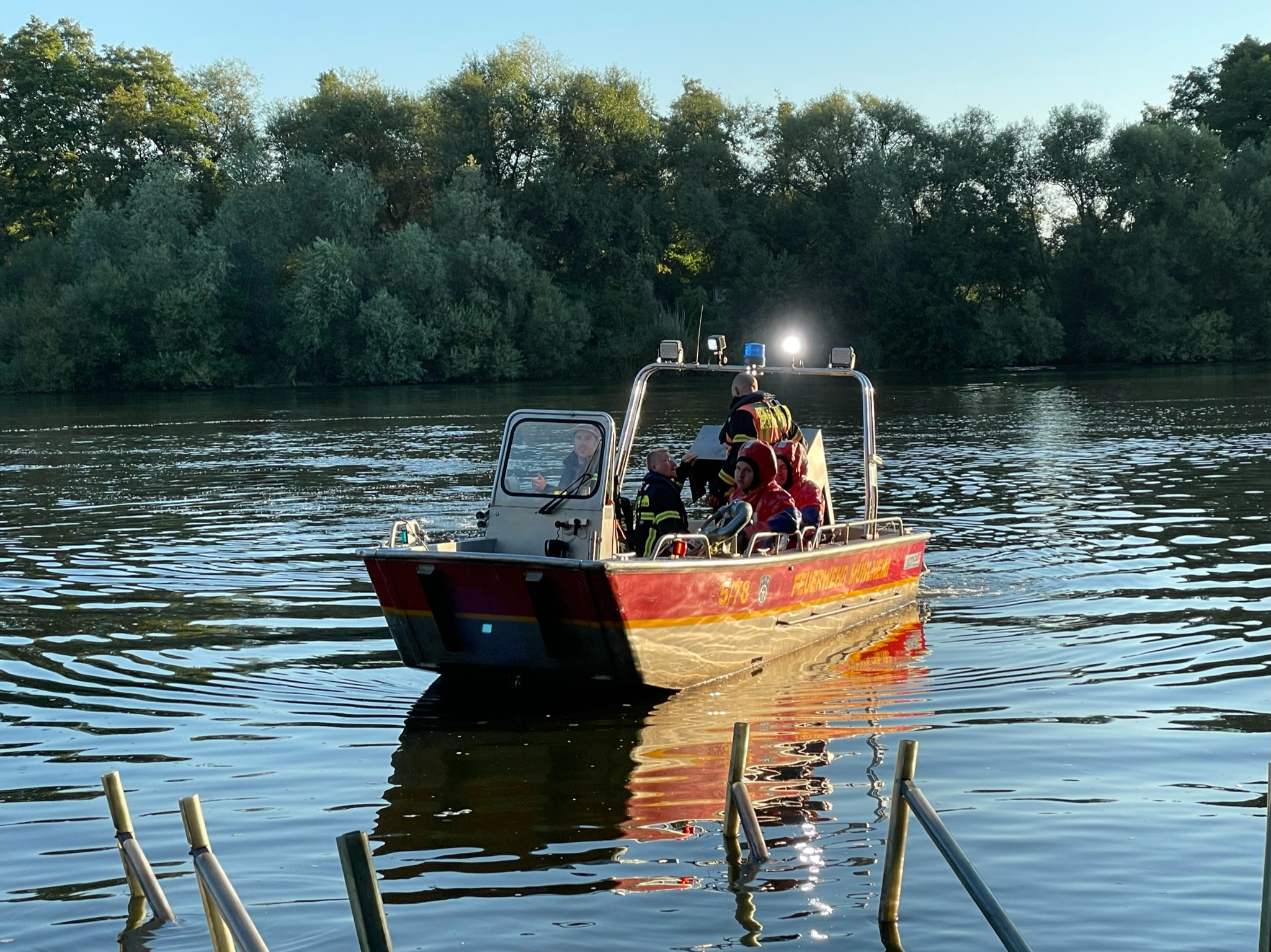 Person in Wasser 