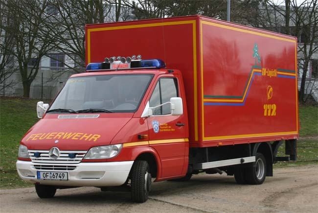 Gerätewagen-Logistik