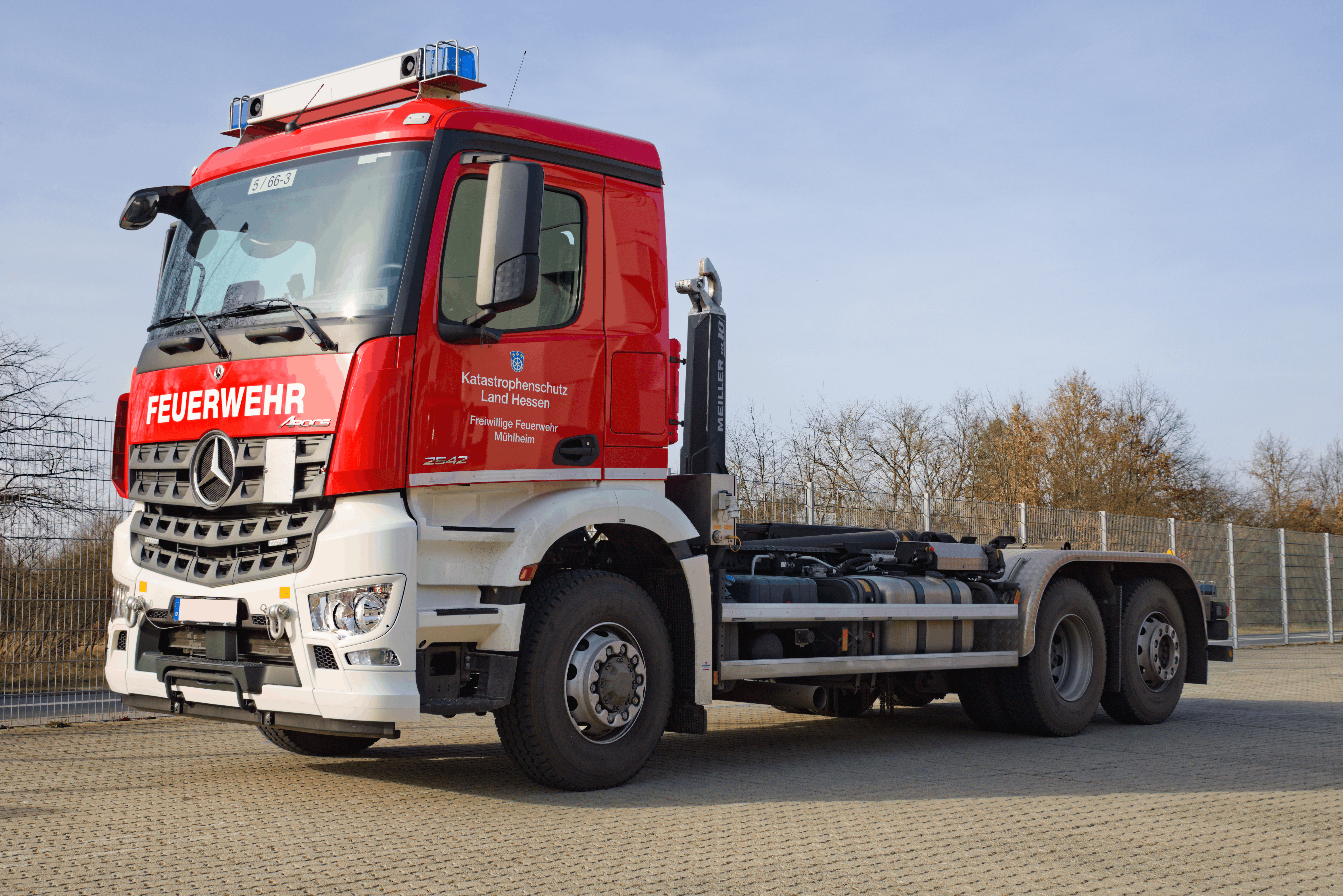 Wechselladerfahrzeug 3 Kats